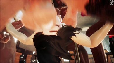 Stroking and Blowjobs at Strokeland University 2: The Sleepover (Part 2)