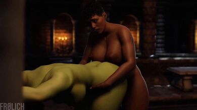 Wild, Horny Orc Bitch Gets Nailed by Frolich