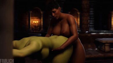 Wild, Horny Orc Bitch Gets Nailed by Frolich