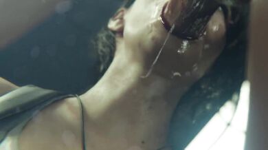 Jill Valentine's Sexy Jill Off with a Cock Ring and Bulging Senpai