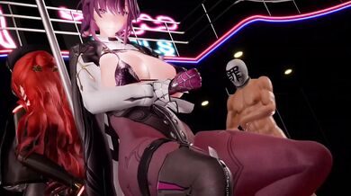 Kinky Schoolgirls Himeko and Kafka Get Naughty on the Honkai Star Rail (Version 1 & 2)