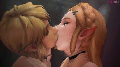 Love Means Never Having to Say 'Please'... Except for This: Link and Zelda Double Fellatio by Fugtrup