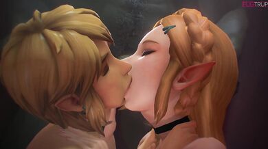 Love Means Never Having to Say 'Please'... Except for This: Link and Zelda Double Fellatio by Fugtrup