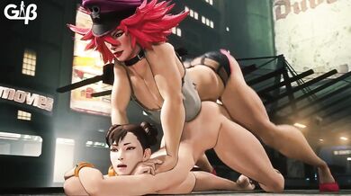 General Butch's Mouth-Watering Cumshots on Chun-Li and Poison