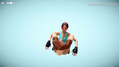 Lara's Doggy Style Gangbang