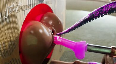 Tentacles Invade Horse's Hole in Graphic Detail