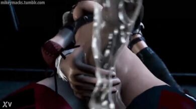 Horny Futanari Shredding on a Guitar in a Sexual Extravaganza!