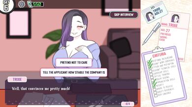 Childhood Friend Gets Nailed by Lustful Recruiter