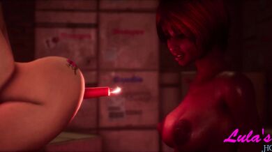 Happy Fucking New Year with Lula and Anais' Anal Invasion