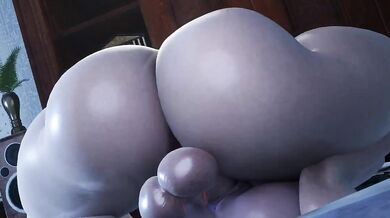 Futa Jill's Dominance over Rebecca in SFMnewbie