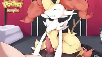 Furry Fisting: Braixen's Male Member Gets a Workout from Paw Punch Games