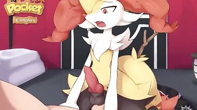 Furry Fisting: Braixen's Male Member Gets a Workout from Paw Punch Games