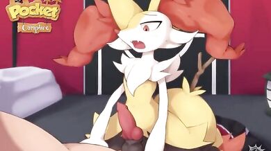 Furry Fisting: Braixen's Male Member Gets a Workout from Paw Punch Games