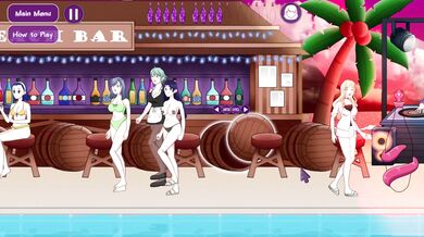 Horny Tentacles Invading the Beach and Transforming Partygoers into Gender-Bending Sluts!