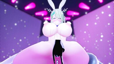 [KUROMARU. (Inverted Bunnysuit)] The Druid Kirin's matchless opponent