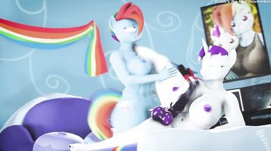 Reborn as a Futanari, I'm Taking the Biggest BBCs of All My Male Clients - a Hentai Porn Music Video.
