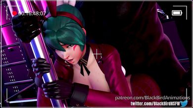 Juno's Juicy Intense Brawl with Kiriko in Overwatch Orgy!