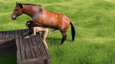 Interspecies Love - A Horse Lover's Dream!