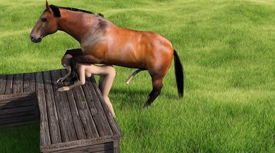 Interspecies Love - A Horse Lover's Dream!