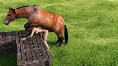 Interspecies Love - A Horse Lover's Dream!