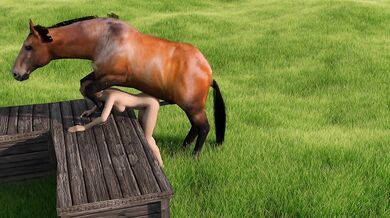 Interspecies Love - A Horse Lover's Dream!