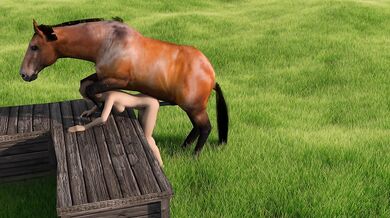 Interspecies Love - A Horse Lover's Dream!