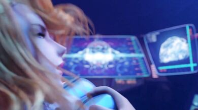 Samus Aran Melts her Ribs with a Hot, Steamy Fuck Session!
