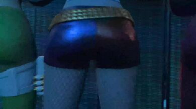 Big Tit Harley Quinn Twerks Her Ass Off in the Joker's Dungeon!
