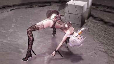Bug-eyed Bondage Beauties Battling for Dominance in 'BDSM Insect 3'
