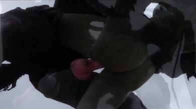 Evil Orc Bitch Gets Nailed by Unexpected Superpower in Prison Rape Dungeon