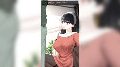 Juicy Long Hair Slut Gets Nailed in X-Ray Sex Animation
