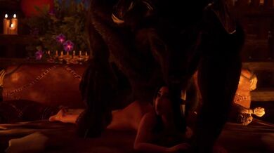The Horny Minotaur Fucks the Cheating Elf Wife in 'Wild Life'