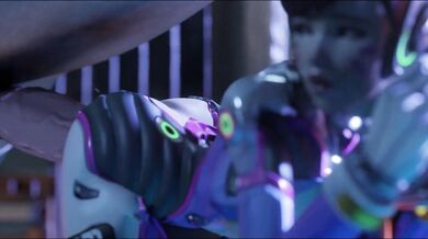 D.Va's Midnight Thrust Fest with Bartender on the Train Tracks