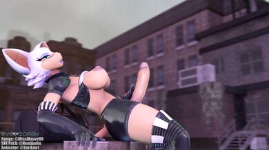 Masturbating Rouge [sariken]