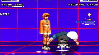 Brian's Explosive Encounter with Neco in the Realm of Chaos