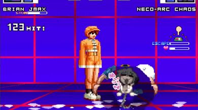 Brian's Explosive Encounter with Neco in the Realm of Chaos