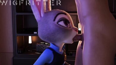 Judy Hopps Gets Her Cunt Licked - Wigfritter