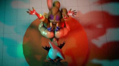 Rouge's Ass Gets Pounded by Bunnie [Megaswitches FM]