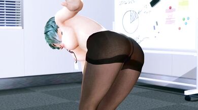 - Unbuttoned Workwear Defilement in DOAXVV Event Yomu Office Wear 02