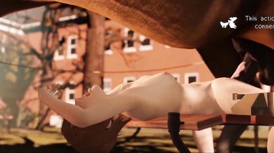 Maximum Fap Action: Zack & The Stallion (Side Angle)