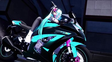 MMD Miku's Electrifying Ninjutsu Display