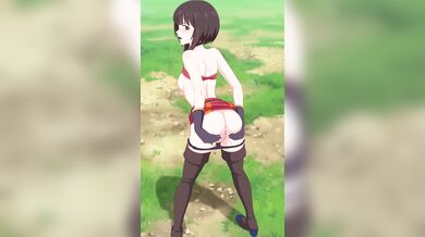 Megumin's Wet and Wild Akino Adventure