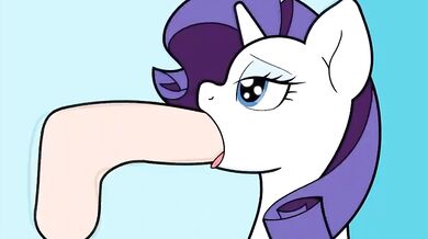 Rarity's Throat-Fucking Voice Orgy with KumaKum's Animation