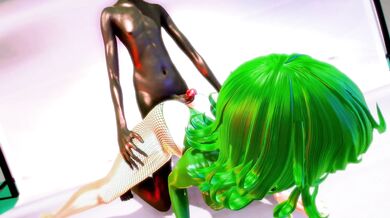 Anal Pleasure for the Demon Emperor from the Hairy Hottie