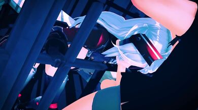 Horny Elf Fucks All Night in Azur Lane - Sticky Iron Cum!