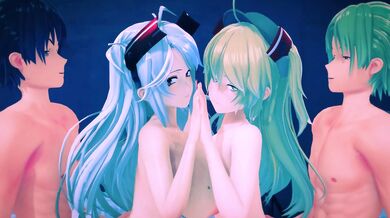 Horny Elf Fucks All Night in Azur Lane - Sticky Iron Cum!