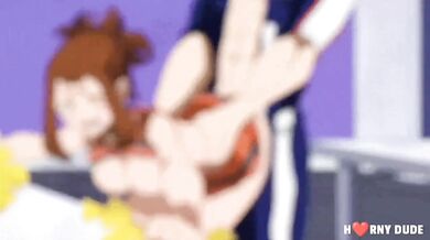 Bakugou Bones Ochako and Corrupts Her into a Slut