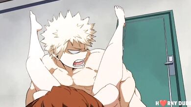 Bakugou Bones Ochako and Corrupts Her into a Slut