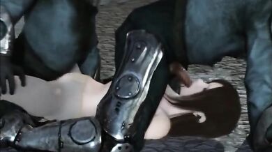 Sexy Slave Captor in Fluid Fantasy 7
