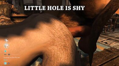 A giantess' vagina is violated by multiple men in Skyrim - The Reckoning of the Giants.
